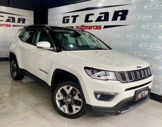 JEEP COMPASS 2.0 16V FLEX LIMITED AUTOMÁTICO JEEP COMPASS 2.0 16V FLEX LIMITED AUTOMÁTICO